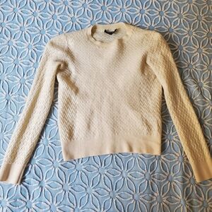 A.P.C. Cream Knit Sweater